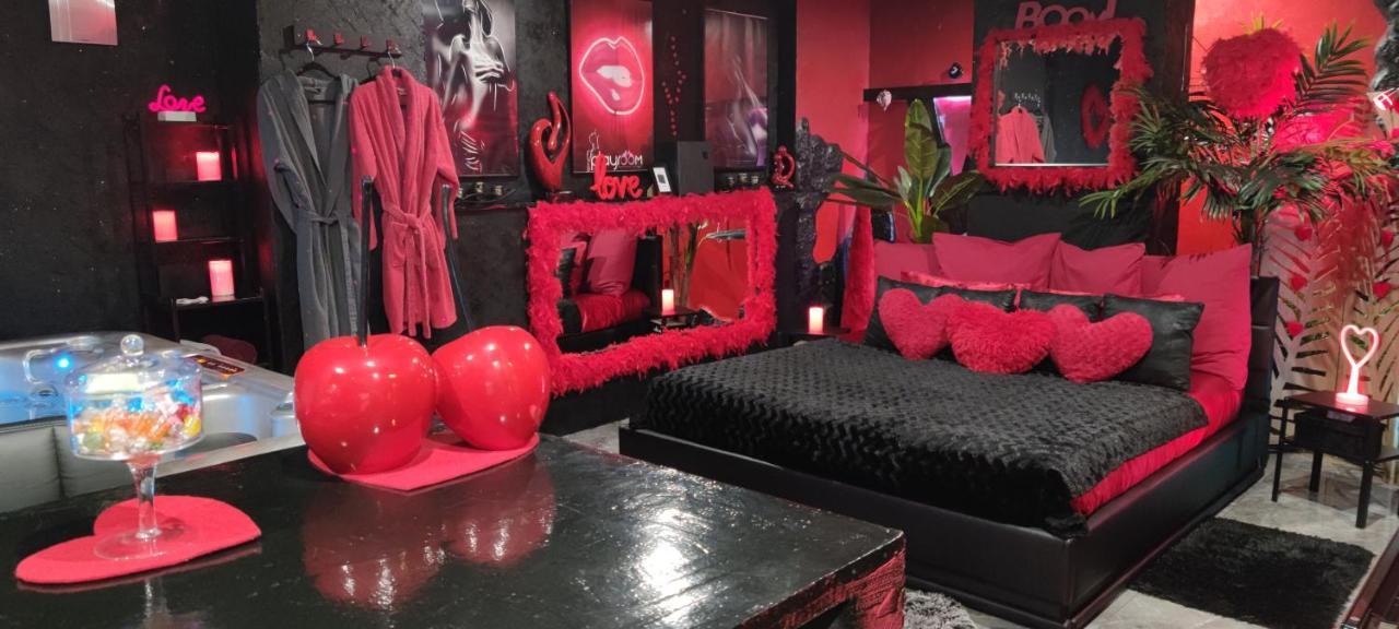Loft Romantique Hammam Spa Privatif Playroom Grenoble Buitenkant foto